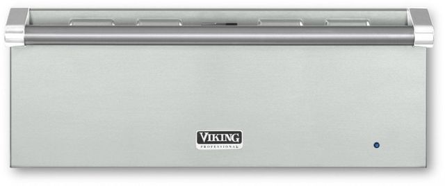 Viking® 5 Series 27" Arctic Grey Professional Electric Warming Drawer-0