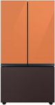 Samsung Bespoke 18" Clementine Glass French Door Refrigerator Top Panel-2
