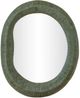 TOV Furniture Orpheus Forest Green Round Wall Mirror-0