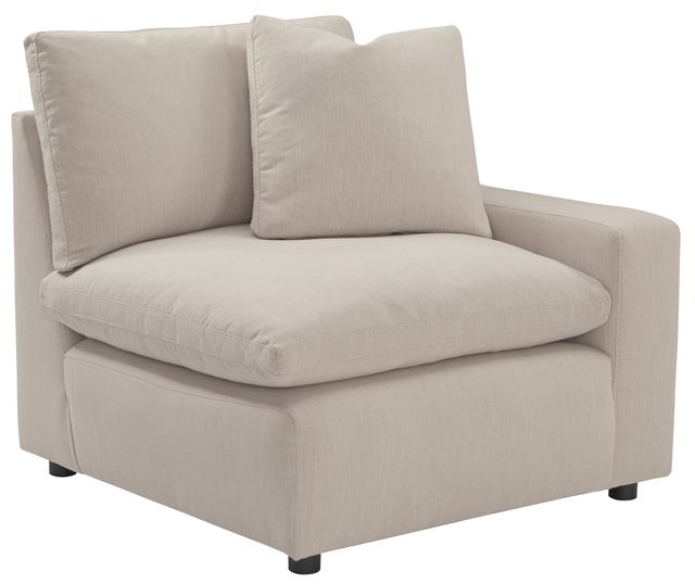 Signature Design by Ashley® Savesto 3-Piece Ivory Sectional-4