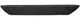 A & B Home Black Rectangle Genuine Teak Wood Tray-1