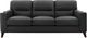 Aurora Furniture Elm Black Stationary Sofa-0