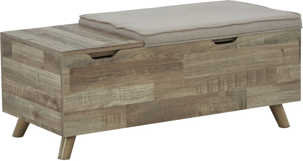 Signature Design by Ashley® Gerdanet Beige/Brown Storage Bench