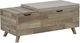 Signature Design by Ashley® Gerdanet Beige/Brown Storage Bench-0