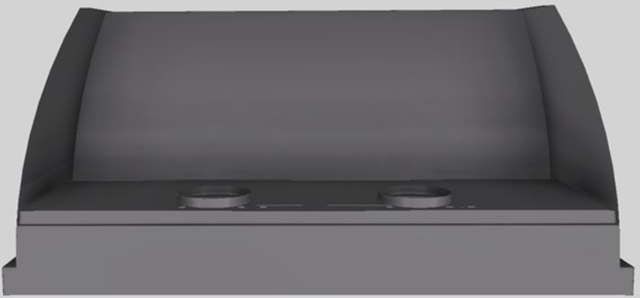 Vent-A-Hood® Designer Series 66" Gunsmoke Wall Mounted Range Hood-3