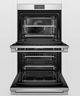 Fisher & Paykel Series 9 30" Stainless Steel Electric Built In Double Oven-4