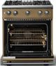 Viking® 5 Series 30" Golden Hour Pro Style Gas (NG) Range with Polished Chrome Trim-1