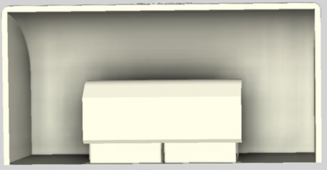 Vent-A-Hood® 42" Biscuit Retro Style Under Cabinet Range Hood-3