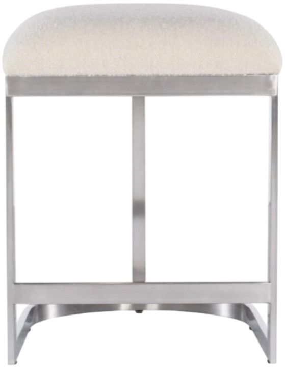 Hooker® Furniture Modern Mood Invernes Natural/Pewter Counter Stool-2