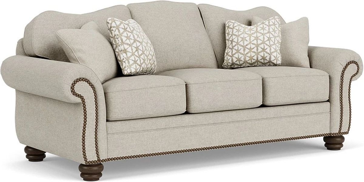 Flexsteel Bexley Silver Driftwood Sofa