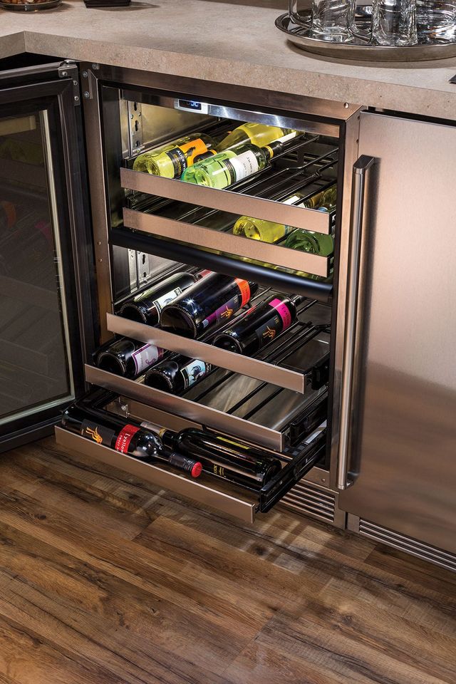 Perlick® 24" Black Wine Shelf -1