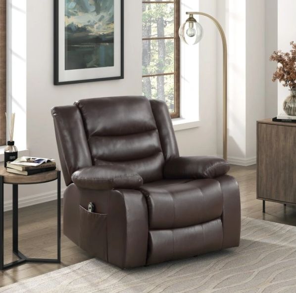Homelegance® Carson Dark Brown Power Lift Chair-1