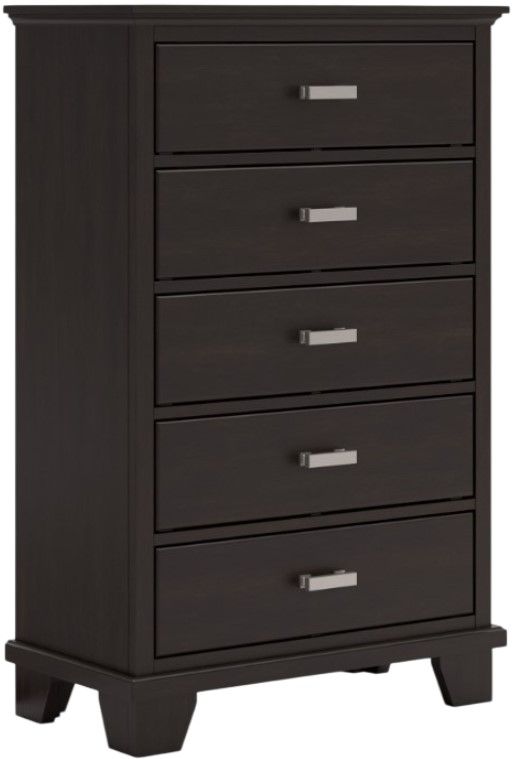 Signature Design by Ashley® Covetown Dark Brown Chest of Drawers-0