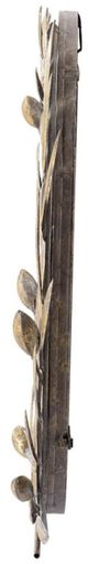 A & B Home Laurel Gold Wall Mirror-3