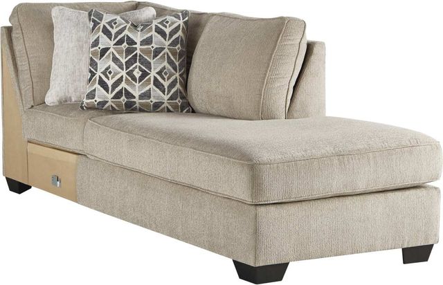 Signature Design by Ashley® Decelle 2-Piece Putty Right-Arm Facing Sectional and Chaise-2