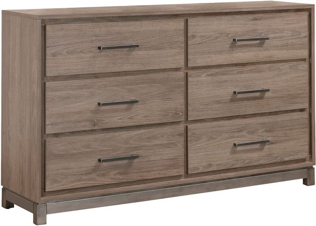 Crown Mark River Gray Oak Dresser-0