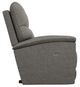 La-Z-Boy® Trouper Charcoal Power Rocking Recliner with Headrest-2