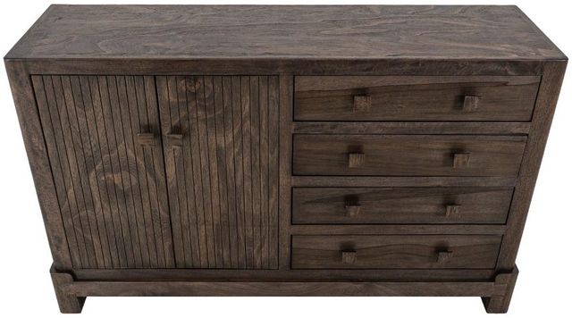 International Furniture Direct Atenas Dark Brown Console-4