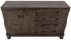 International Furniture Direct Atenas Dark Brown Console-4