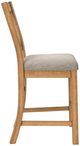 Signature Design by Ashley® Havonplane Brown Upholstered Bar Stool-2
