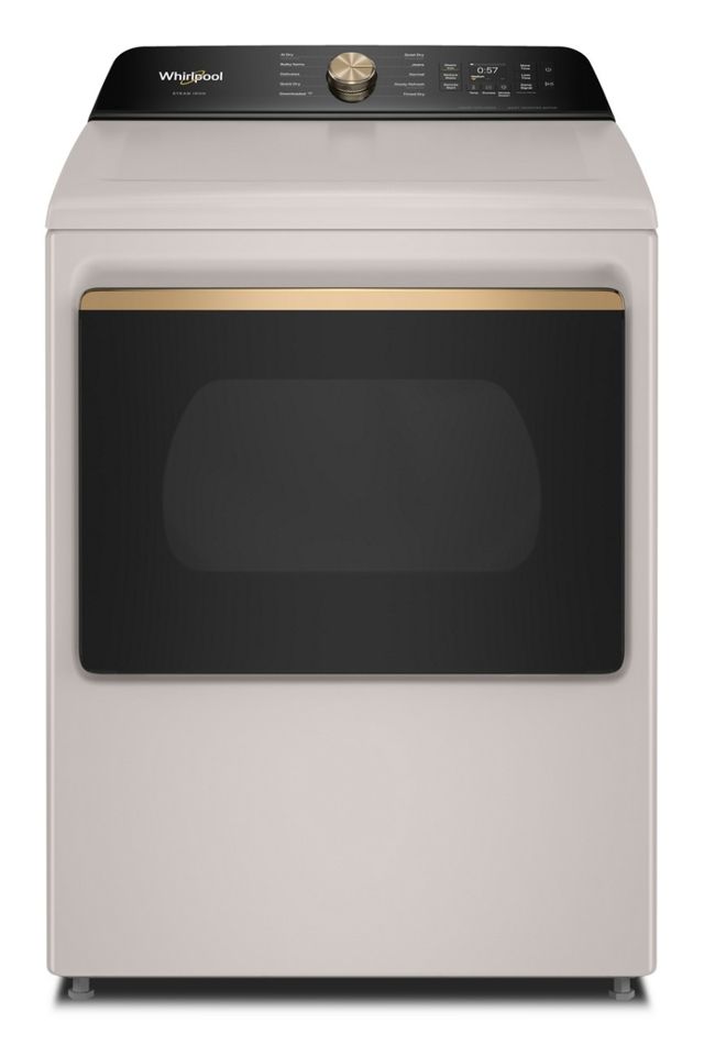 Whirlpool® 7.5 Cu. Ft. Fresh Linen Vented Electric Dryer with Steam Iron and AI Dry-0