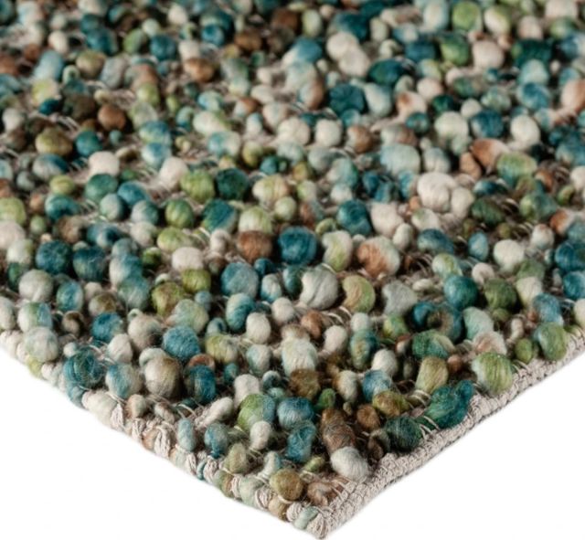 Dalyn™ Rug Company Hanu HU1 Teal 5'x8' Area Rug-1
