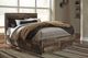 Benchcraft® Derekson Multi Gray King 6-Drawer Storage Panel Bed-3