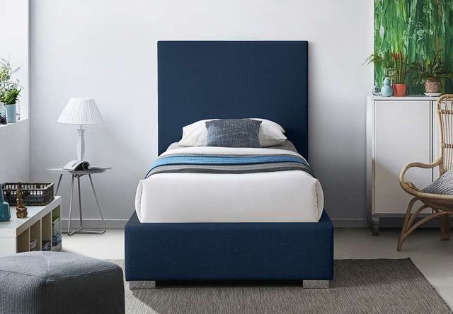 Meridian Furniture Crosby Navy Twin Bed-3