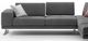 VIG Furniture Coronelli Collezioni Mood Gray Right Facing Sectional Sofa-1