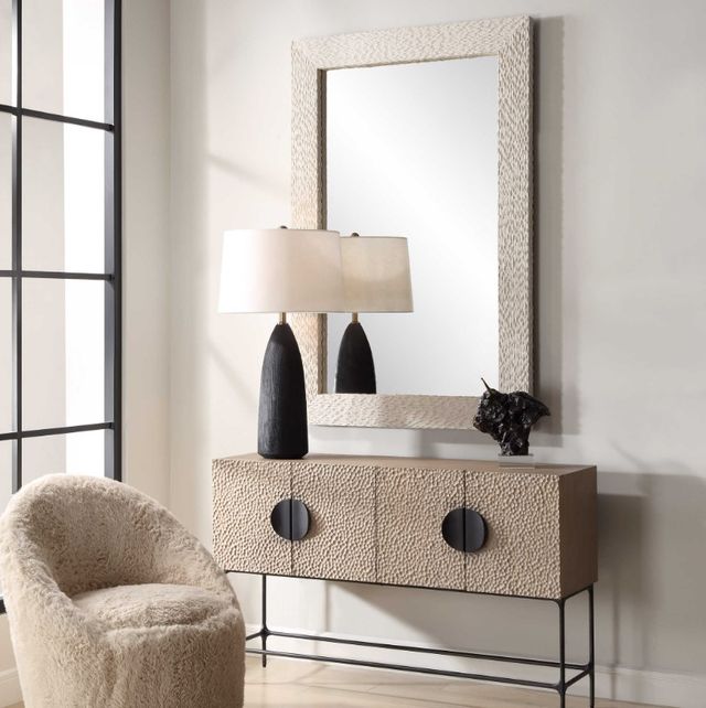 Uttermost® Everett Aged Ivory Mirror-1