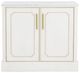 Fairfield® Camille Linen Mobile Bar Cabinet-2