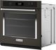 KitchenAid® 27" PrintShield™ Black Stainless Steel Single Electric Wall Oven-3