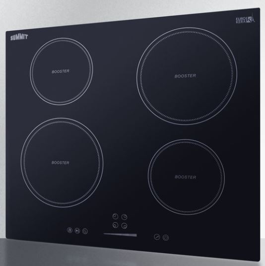 Summit 24" Black Induction Cooktop - Thumbnail 3
