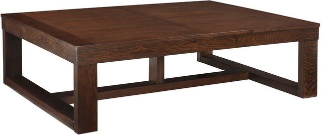 Signature Design by Ashley® Watson 3-Piece Dark Brown Living Room Tables Set-1