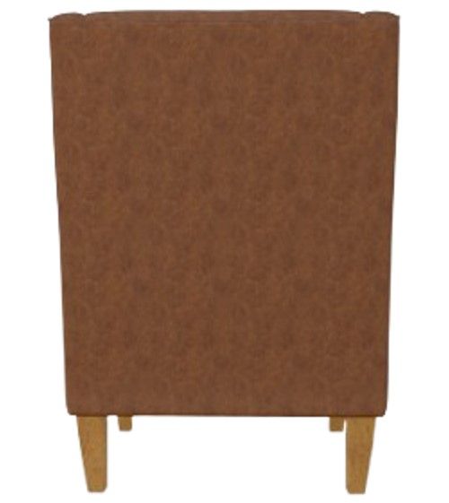 Best® Home Furnishings Customizable Keatling Leather Accent Chair with Honey Birch Legs-3