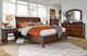 aspenhome® Cambridge Brown Cherry King Sleigh Bed-3
