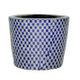 A & B Home 4-Piece Blue/White Planter Set-2