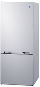 Summit® 28 in. 15.1 Cu. Ft. White Counter Depth Bottom Freezer Refrigerator-1