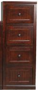 American Heartland Manufacturing Poplar 4-Drawer File Cabinet-0
