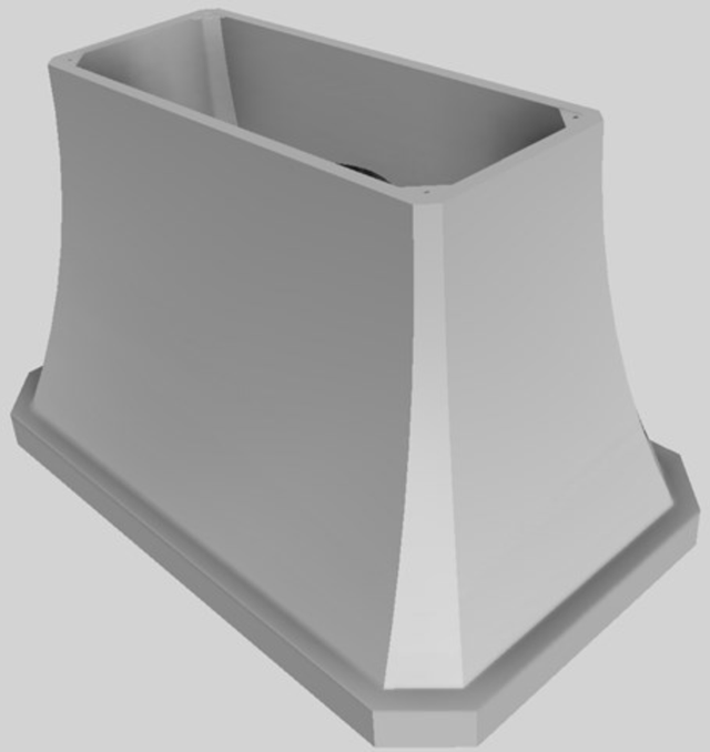 Vent-A-Hood® Designer Series 48" Stainless Steel Island Range Hood-1