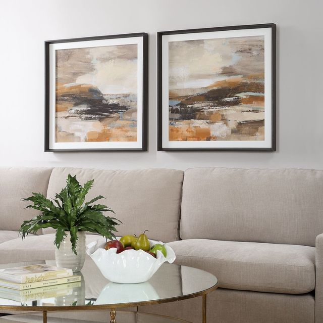 Uttermost® Silvia Vassileva 2-Piece Cinnamon Shore Framed Prints Set-2