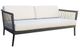 Ratana Copacabana Black Aluminum Sofa-0