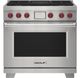 Wolf® 36" Stainless Steel Pro Style Dual Fuel Range-0