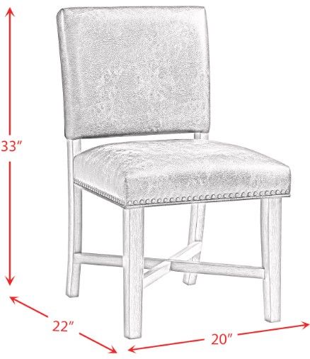 Elements International Collins 5-Piece Weathered Gray Dining Table Set-2