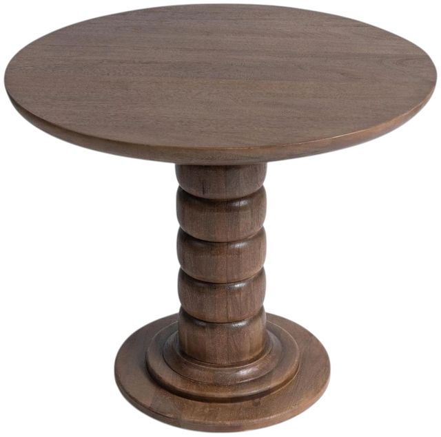 Classic Home Hillrose Pecan Brown Dining Table-3
