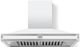 La Cornue CornuFé 110 43" Pure White Wall Mounted Chimney Hood-0