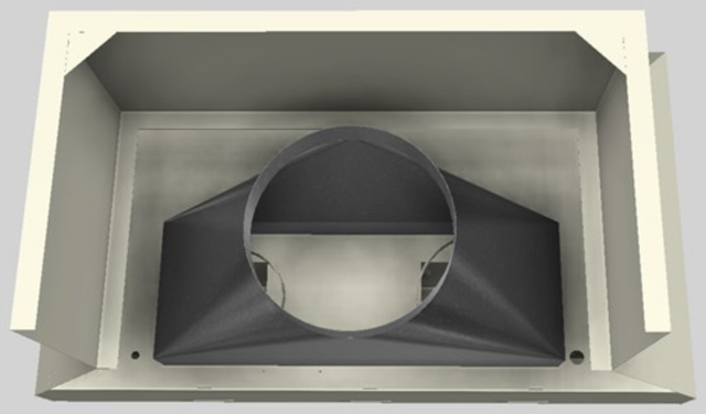 Vent-A-Hood® 42" Biscuit Wall Mounted Range Hood-2