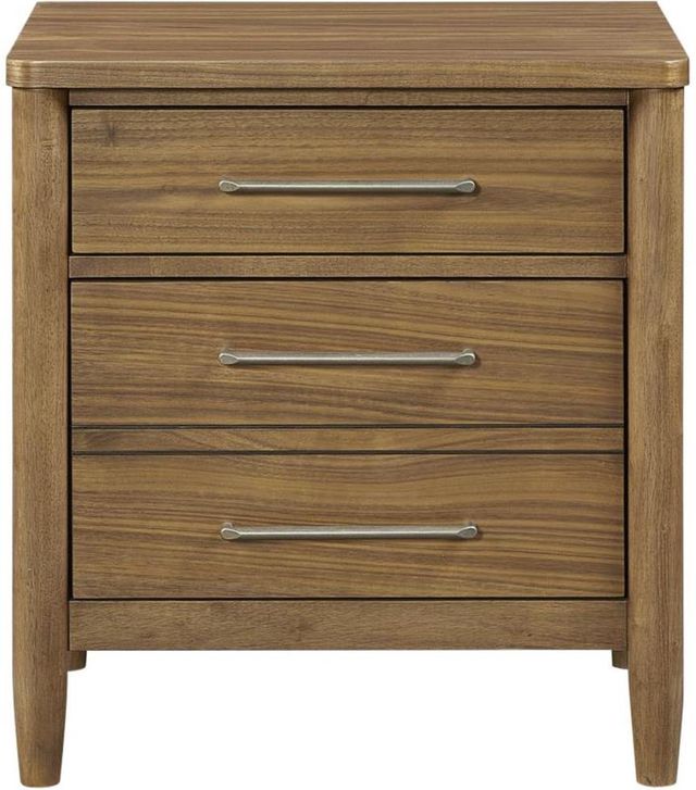 Bernards Memoirs Brown Nightstand-2