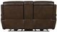 BarcaLounger© Sandover Tri-Tone Chocolate Power Reclining Loveseat-3