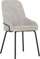 Primo™ International Chaise 2-Piece El Salvo Taupe Dining Chair Set-0
